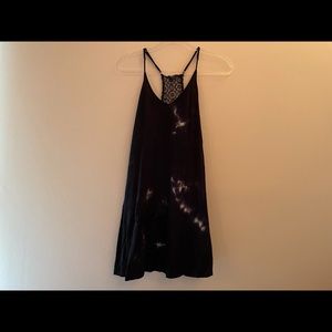 Black and White Tie Dye Dress